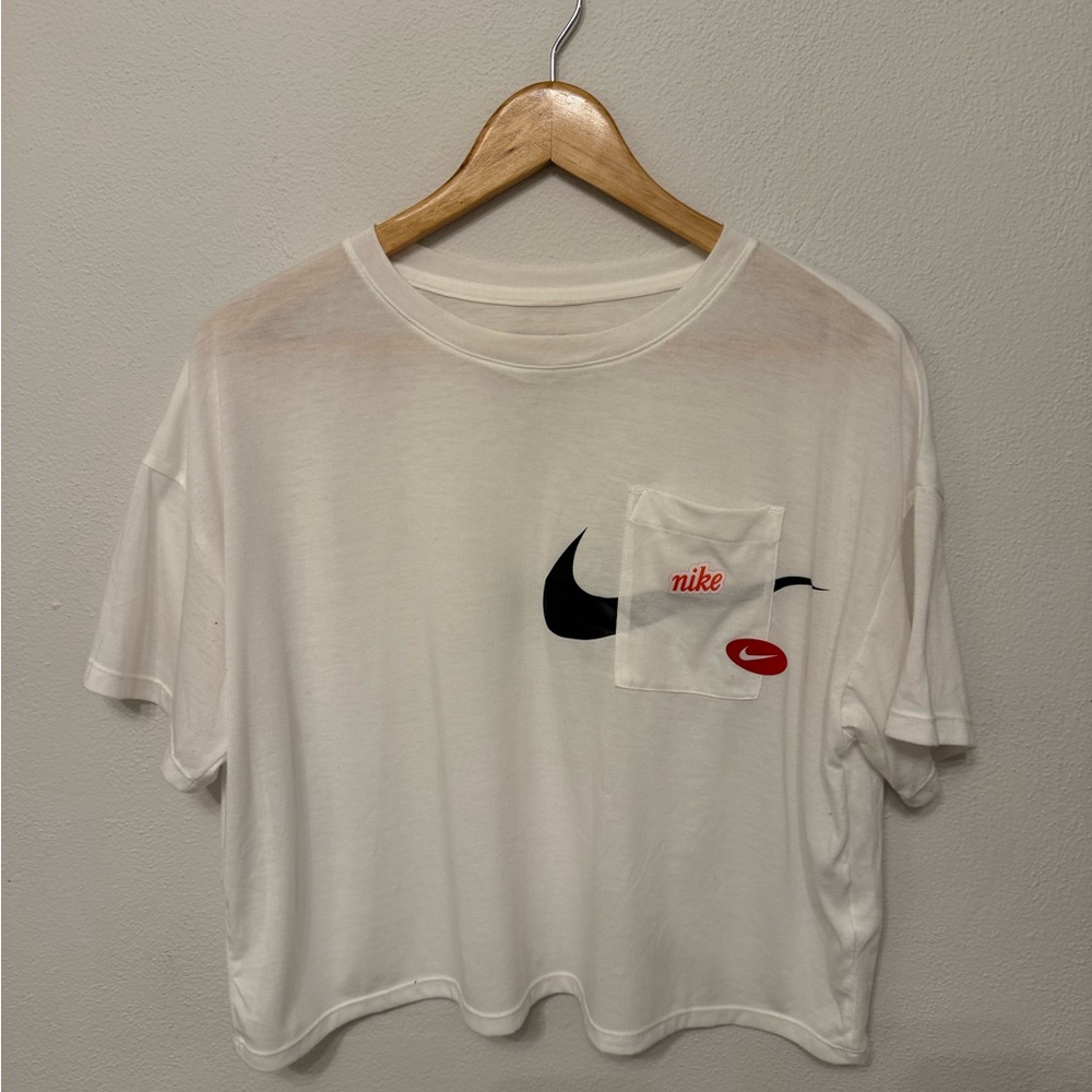 Nike White Dri-FIT Tee